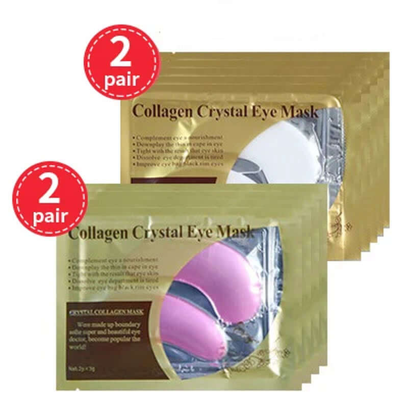 Collagen Eye Mask Gel Patches under the Eyes Care Relief Fatigue Puffiness Circles Dark anti Wrinkle Moisturizer Face Sheet Mask