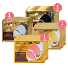 Collagen Eye Mask Gel Patches under the Eyes Care Relief Fatigue Puffiness Circles Dark anti Wrinkle Moisturizer Face Sheet Mask