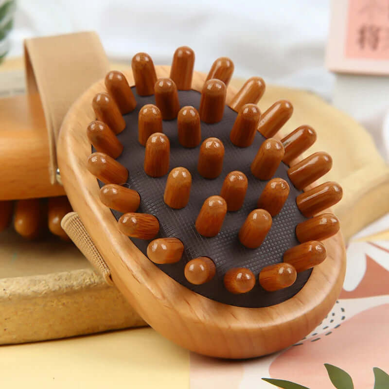 Professional 1PC Wood Comb Healthy Cushion Hair Loss Massage Brush Hairbrush Comb Scalp Massage Comb Hair Care Bamboo Comb