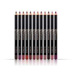 12 Colors Matte Lipliner Pencil