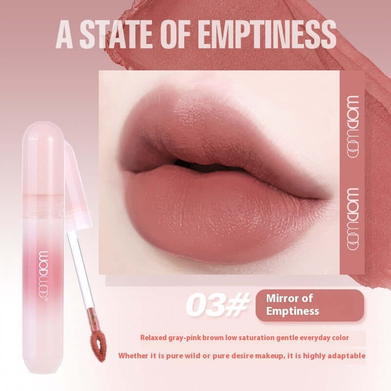 Matte Lip Gloss No Stain On Cup Non-fading Nourishing Long-lasting