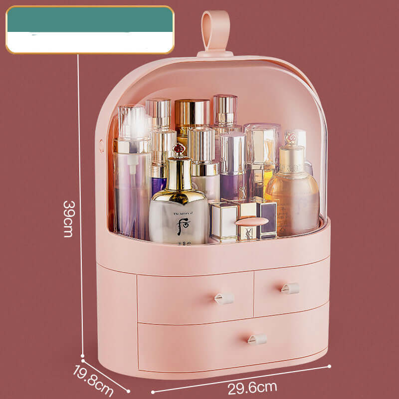 Makeup Storage Desktop Dustproof Lipstick Makeup Brush Finishing Box Dressing Table Skin Care Product Mask Rack