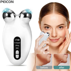 Face Lifting Massager EMS Microcurrent EMS Facial Massager Face Wrinkle Lift Machine anti Wrinkle Chin-Up Face Lifting Massager