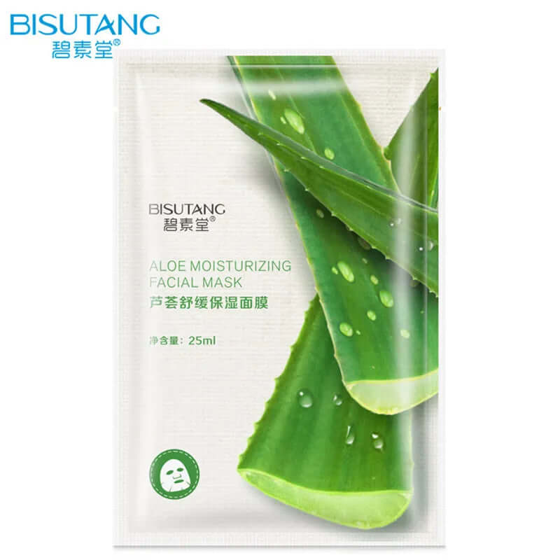 1Pcs Natural Fruit Plant Moisturizing Hydrating Oil Control Brightening Sheet Face Mask Shrink Pores Skin Care Beauty Cosmetics