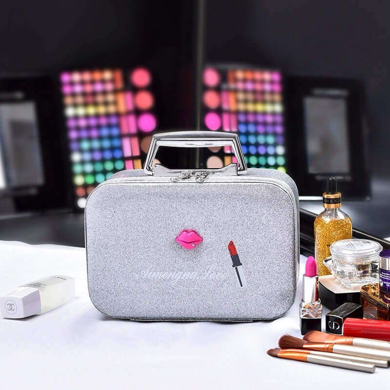 New Makeup Capacity Portable Handbag Storage Box