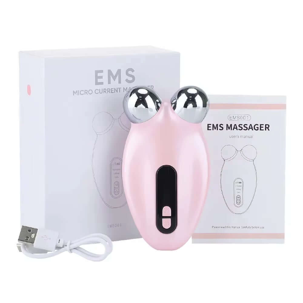 Face Lifting Massager EMS Microcurrent EMS Facial Massager Face Wrinkle Lift Machine anti Wrinkle Chin-Up Face Lifting Massager