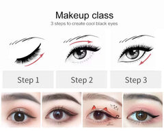 Winged Black Liquid Eyeliner Stamp Pen Delicate Waterproof Makeup Women Eye Liner Pencil Korean Cosmetics Beauty Tools TSLM1