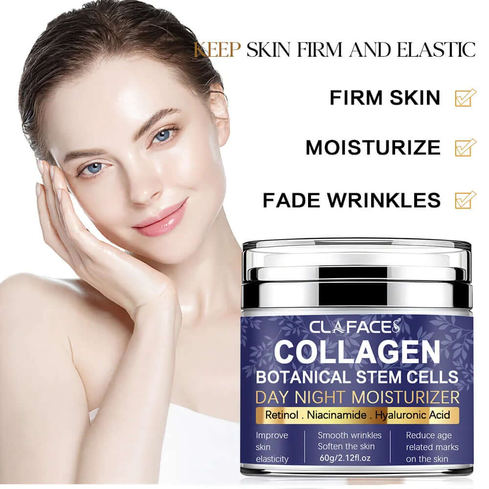 Face Cream Hyaluronic Acid Collagen Face Cream Facial Care anti Wrinkle Moisturizing Face Cream anti Aging Night Creams