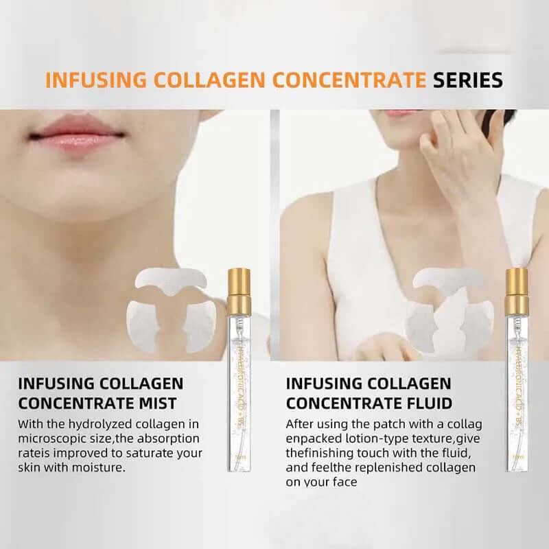 Anti-Aging Collagen Skincare Essence Face Filler Absorbable Collagen Protein Mask Reduce Fine Lines Wrinkles Firming Anti-Aging