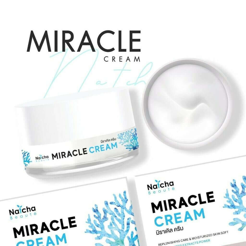 10X Natcha Miracle Cream Revitalize Skin Beautiful Fills Deep Wrinkle Skin Care