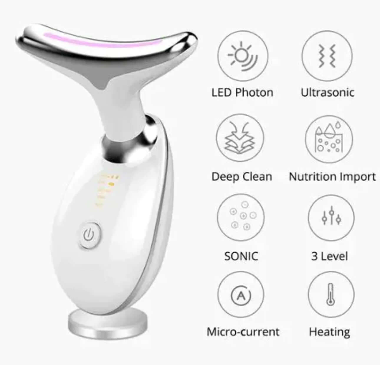 LED Neck Beauty Device anti Wrinkles Device