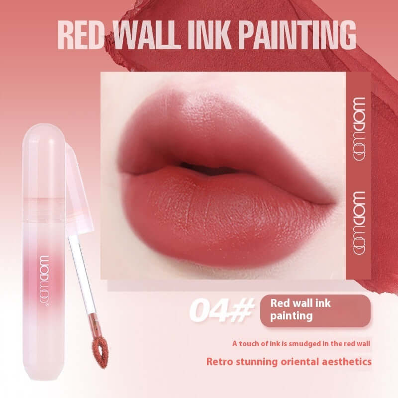 Matte Lip Gloss No Stain On Cup Non-fading Nourishing Long-lasting