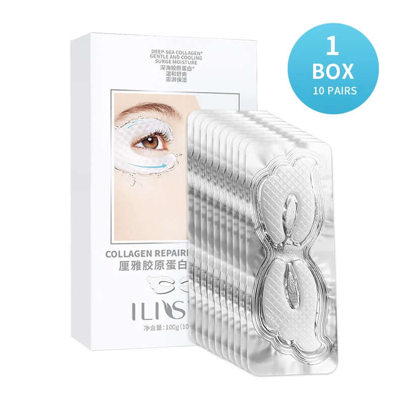 Collagen Eye Mask Anti-Wrinkle Retinol Eye Patches Hydrating Moisturizing Smooth Crow'S Feet Eye Care Dark Circles