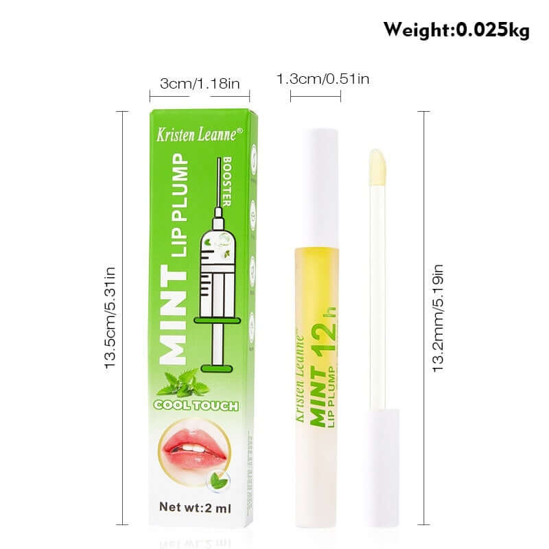 Long-lasting Water Locking Mint Cool And Transparent Lip Oil