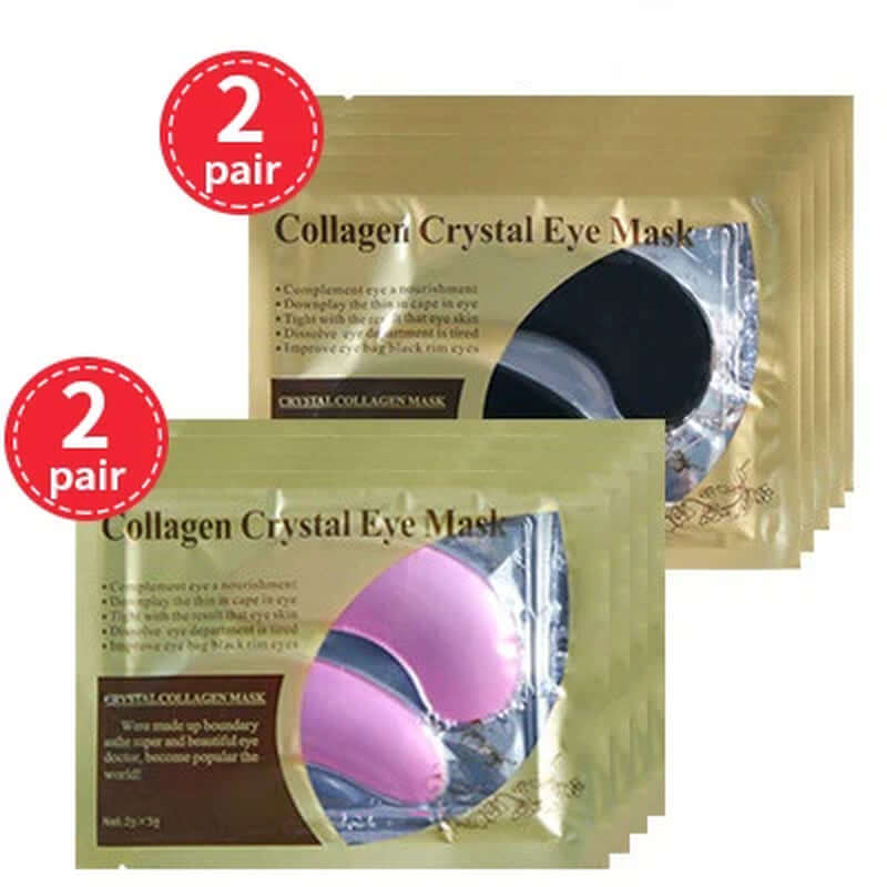 Collagen Eye Mask Gel Patches under the Eyes Care Relief Fatigue Puffiness Circles Dark anti Wrinkle Moisturizer Face Sheet Mask