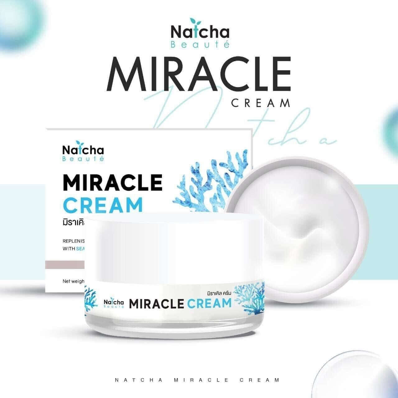 10X Natcha Miracle Cream Revitalize Skin Beautiful Fills Deep Wrinkle Skin Care