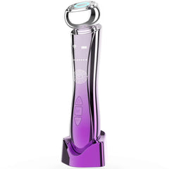 Facial Massager EMS RF Beauty Device Face Lifting Machine Therapy Sonic Vibration Wrinkle Removal Skin Tightening,Purple