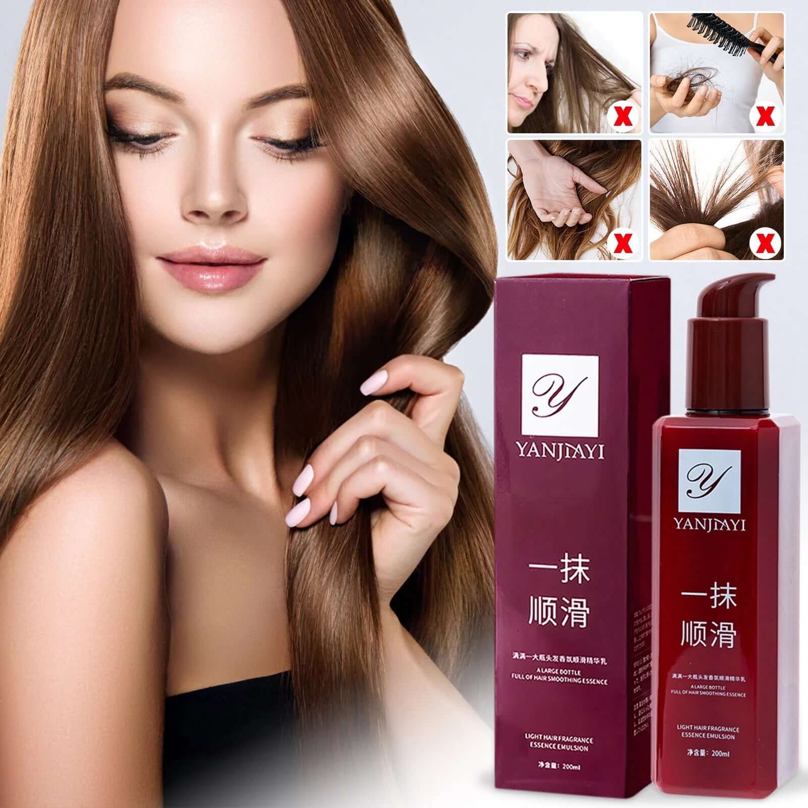 Nourishing Hair Conditioner, Hair Smoothing Leave-In Conditioner,A Touch of Magic Hair Care,Deep Conditioning Treatment for Dry Damaged Hair Moisturizer