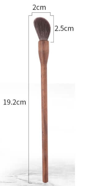 Walnut Makeup Brush