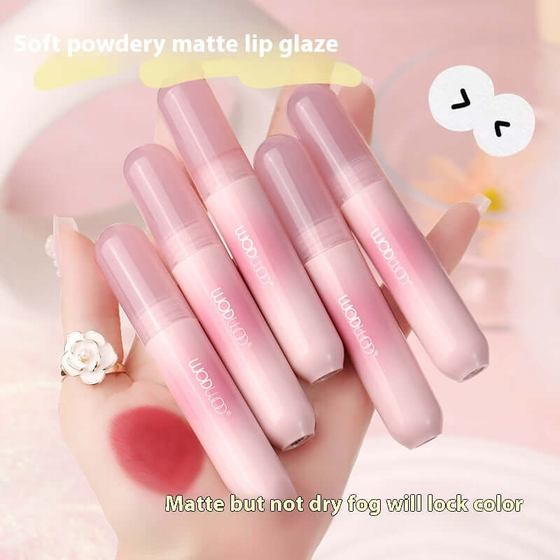 Matte Lip Gloss No Stain On Cup Non-fading Nourishing Long-lasting