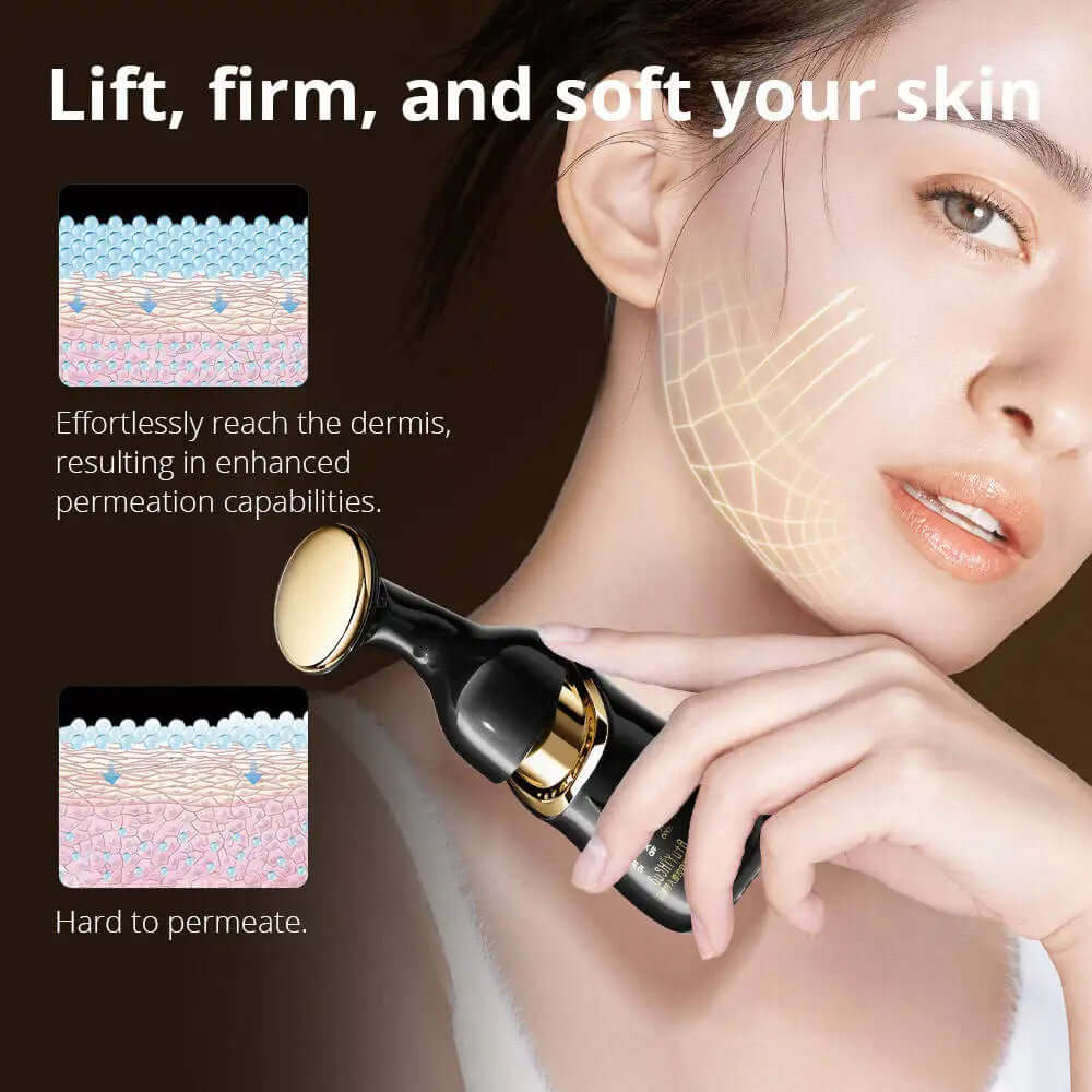 3 in 1 Face Massager Neck Facial Eye Massage Introducer Microcurrent Skin Rejuvenation anti Aging Beauty Device Beauty Tools