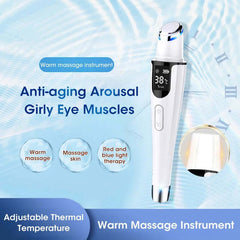 Electric Eye Beauty Instrument Eyes Beauty Face Massager Photon Therapy Eye Massage Remove Dark Circles Wrinkle Bags