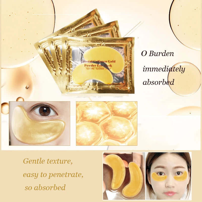 Bioaqua Collagen Gold Eye Mask + Lip Mask Moisturizing Beauty Korean Cosmetics Face Care Sets Facial Skin Care Kit Products