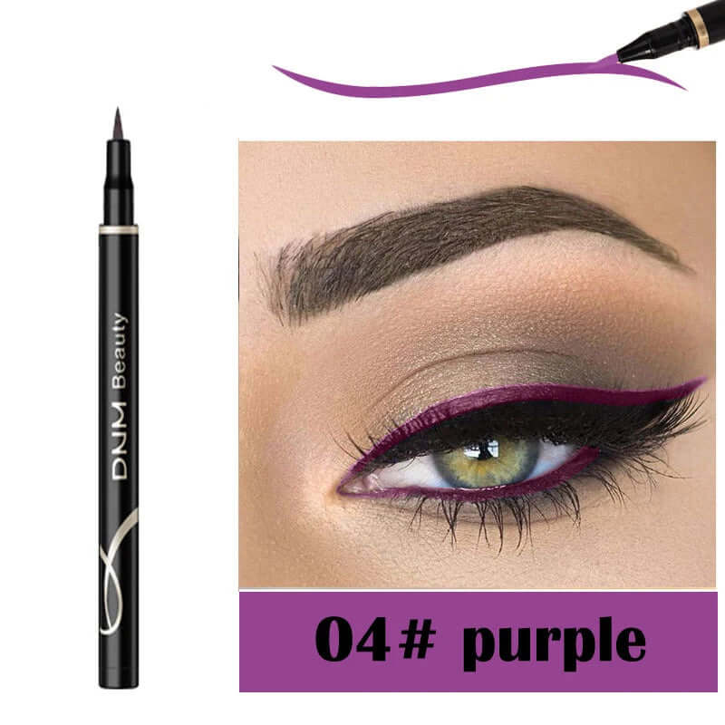 Silky Smooth Colorful Eyeliner Pencil Matte Waterproof Anti-Sweat Eye Liner Pen Long Lasting Liquid Eye Liner Makeup Cosemtics