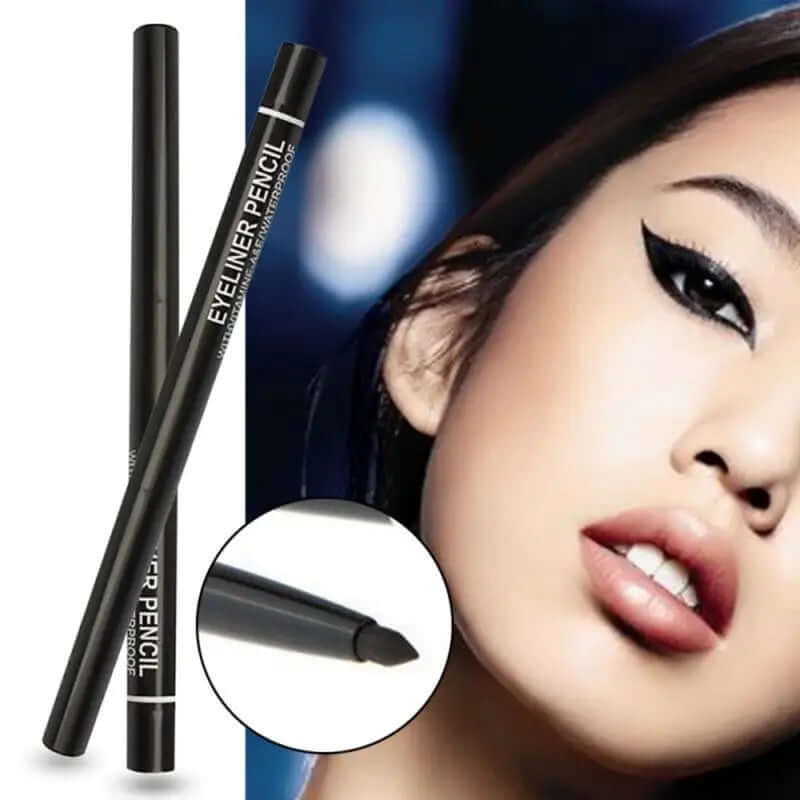 Waterproof Eyeliner Makeup Cosmetic Eye Liner Pencil Black Liquid Hot Long Lasting Easy to Use Eye Make up Maquillaje