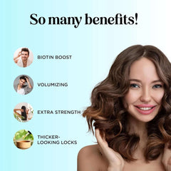 Biotin Conditioner for Thinning Hair - Volumizing Hair Conditioner for Women - Honeydew Conditioner for Thinning Hair with Biotin for Men & Women - Hair Thickening Curly Hair Conditioner for Dry Hair