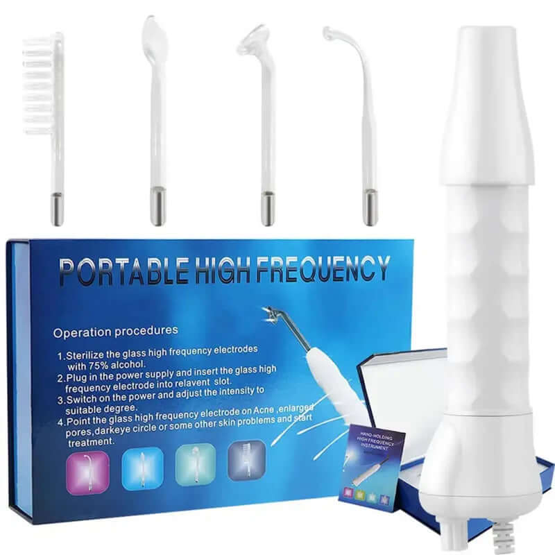 Home Use Anti-Aging Acne Treatment Skin Care Facial High Frequency Wand Machine Face Beauty Device