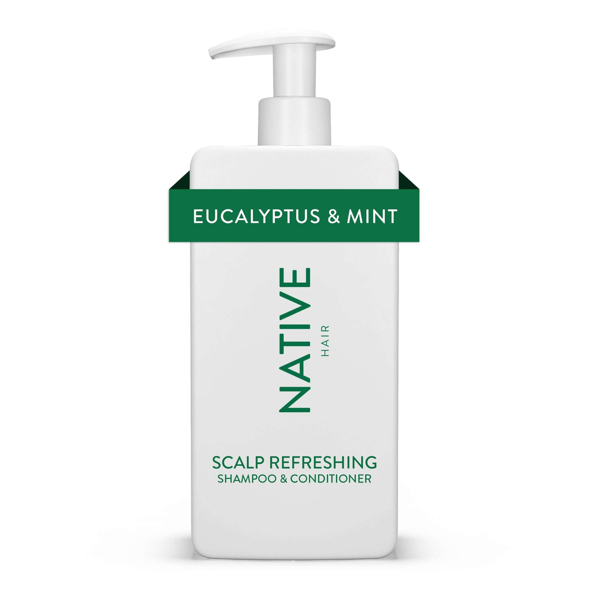 Scalp Refreshing 2-In-1 Shampoo & Conditioner, Eucalyptus & Mint, Sulfate & Paraben Free, 16.5 Oz