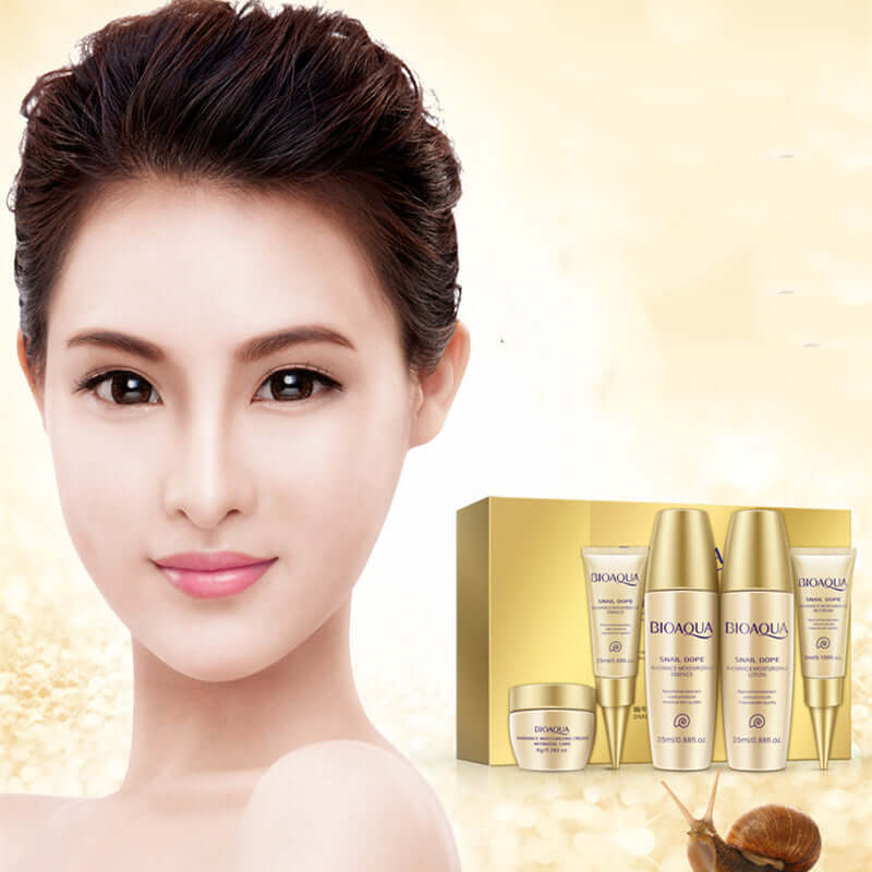 Snail Collagen Skin Care Kit Facial Mask Eye Care Makeup BB Cream Face