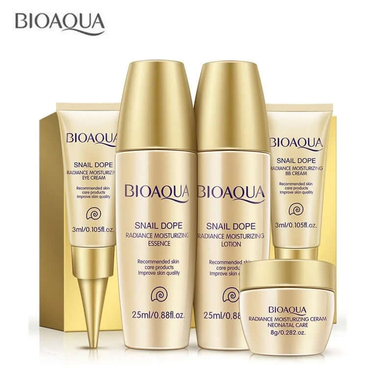 Bioaqua Collagen Gold Eye Mask + Lip Mask Moisturizing Beauty Korean Cosmetics Face Care Sets Facial Skin Care Kit Products