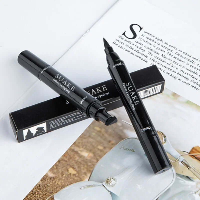 2 In1 Stamp Eyeliner Korean Make up Waterproof Eye Liner Maquillajes Para Mujer Beauty for Women Cosmetics Makeup Products