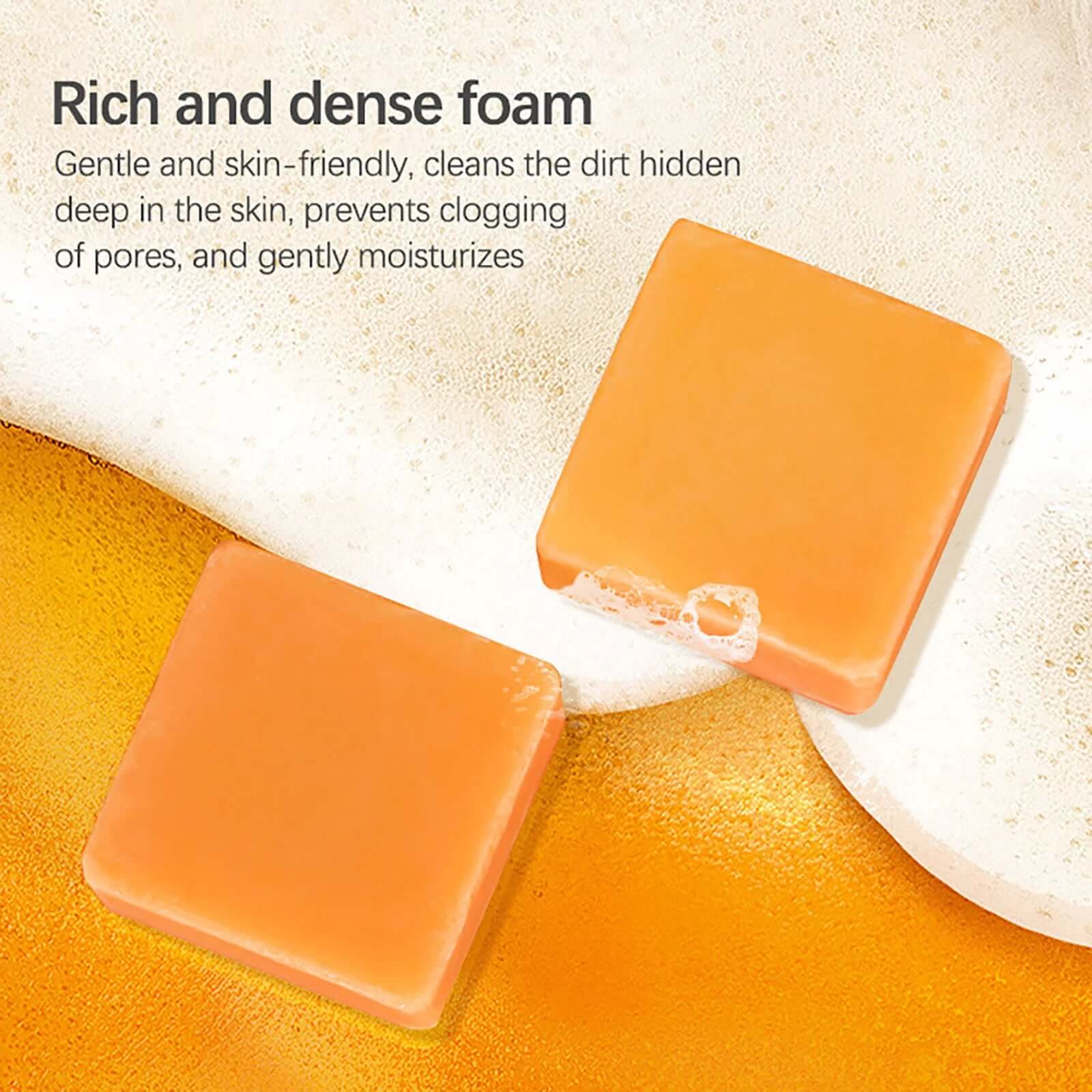 Turmeric Soap Bar for Face & Body Natural Turmeric Skin Soap Wash for Dark Spots, Underarms Turmeric Face Soap Reduces Acne Fades Scars & Cleanses Skin Turmeric Bar Soap