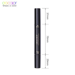 Black Liquid Eyeliner Stamp Marker Pencil Waterproof Stamp Double-Ended Eye Liner Pen Cosmetic Eyeliner