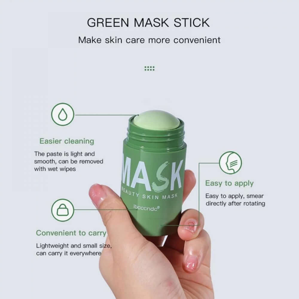 Green Tea Face Mask/ Clay Mask/ Face Mask Skincare/ Clay Mask for Face/ Clay Mask for Blackheads and Pores