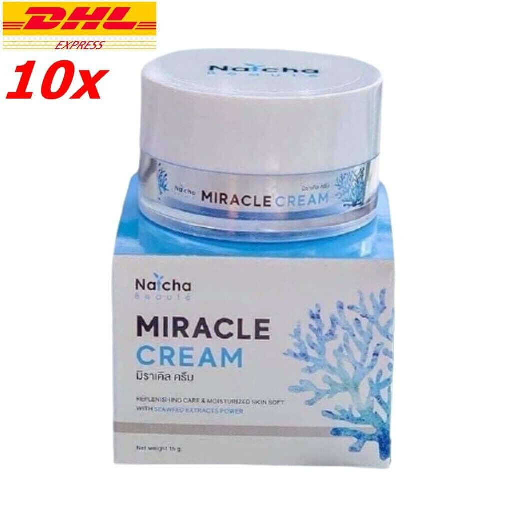 10X Natcha Miracle Cream Revitalize Skin Beautiful Fills Deep Wrinkle Skin Care