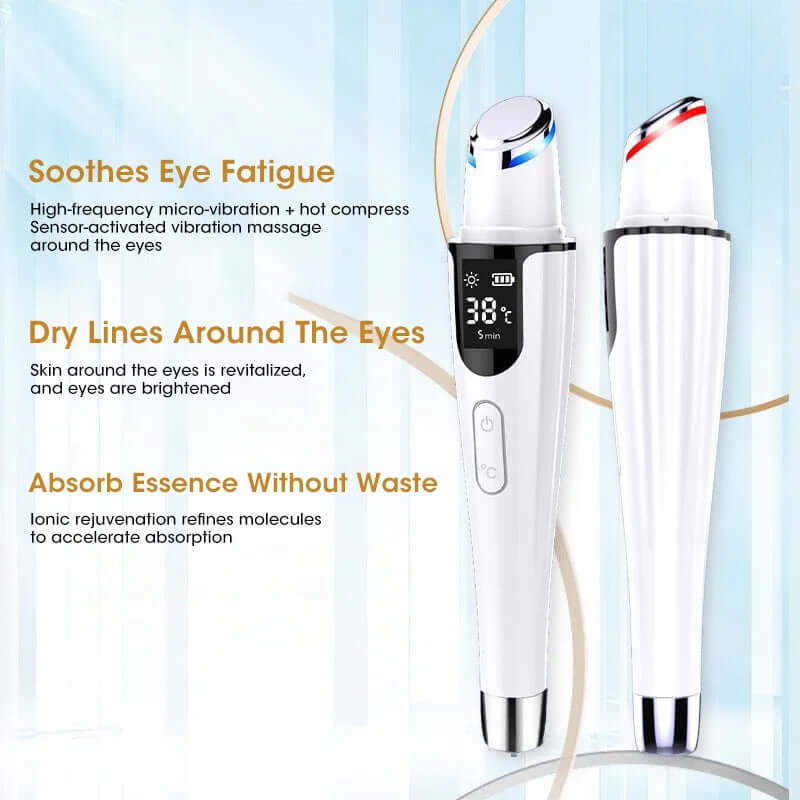 Electric Eye Beauty Instrument Eyes Beauty Face Massager Photon Therapy Eye Massage Remove Dark Circles Wrinkle Bags