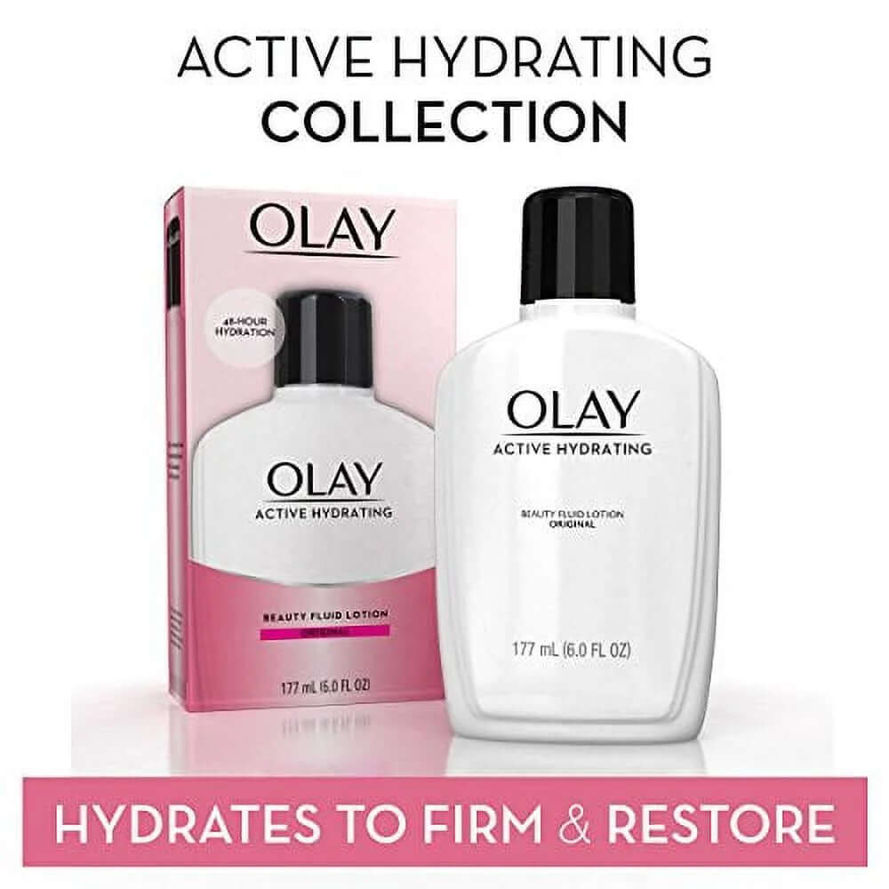 2 Pack  Active Hydrating Face Moisturizer 4Oz