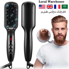 Hair Straightener Brush Hair Brush Comb Irons Electric Hair Straightener Smoothing Comb Simply Fast Styling Hair Care Machine