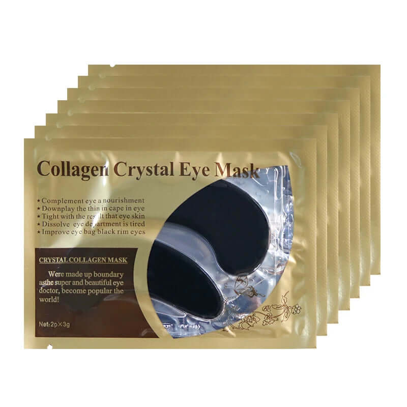 Collagen Eye Mask Gel Patches under the Eyes Care Relief Fatigue Puffiness Circles Dark anti Wrinkle Moisturizer Face Sheet Mask