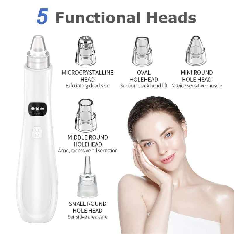 Electric Blackhead Suction Device Acne Treatment Home Beauty Device Pore Cleanser Beauty Device Derive