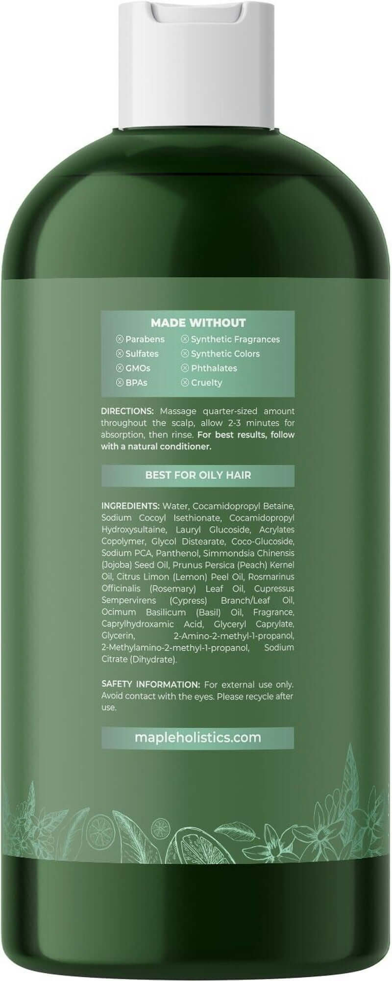 Degrease Shampoo for Oily Hair Care