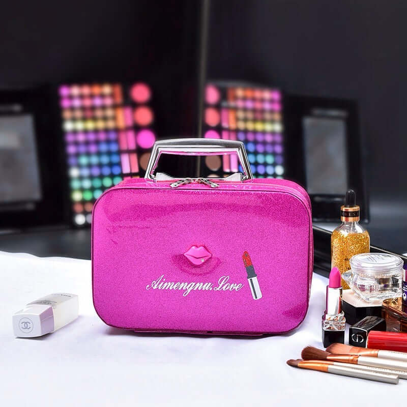 New Makeup Capacity Portable Handbag Storage Box