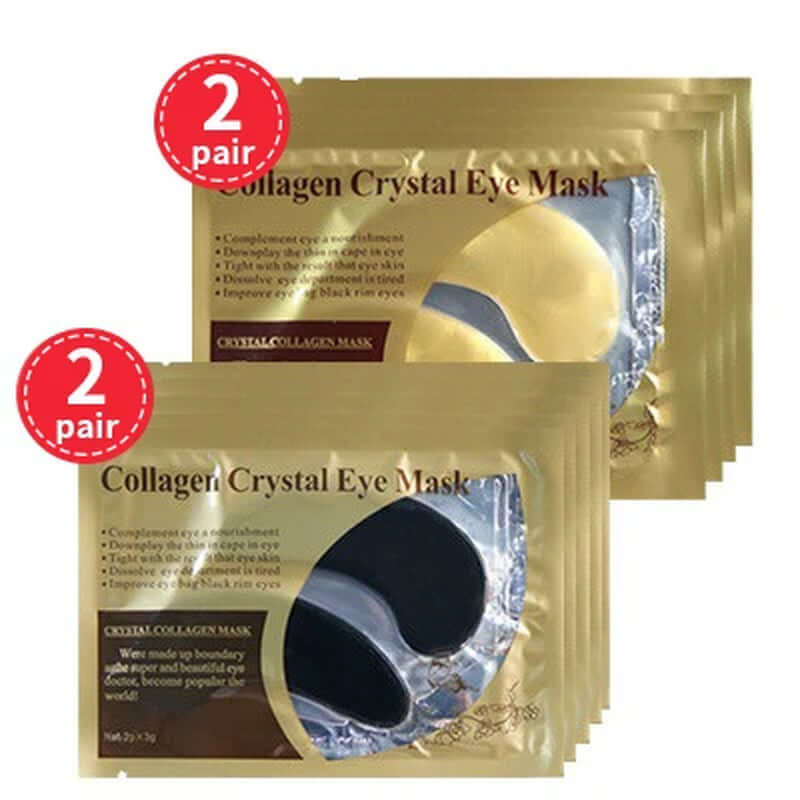 Collagen Eye Mask Gel Patches under the Eyes Care Relief Fatigue Puffiness Circles Dark anti Wrinkle Moisturizer Face Sheet Mask