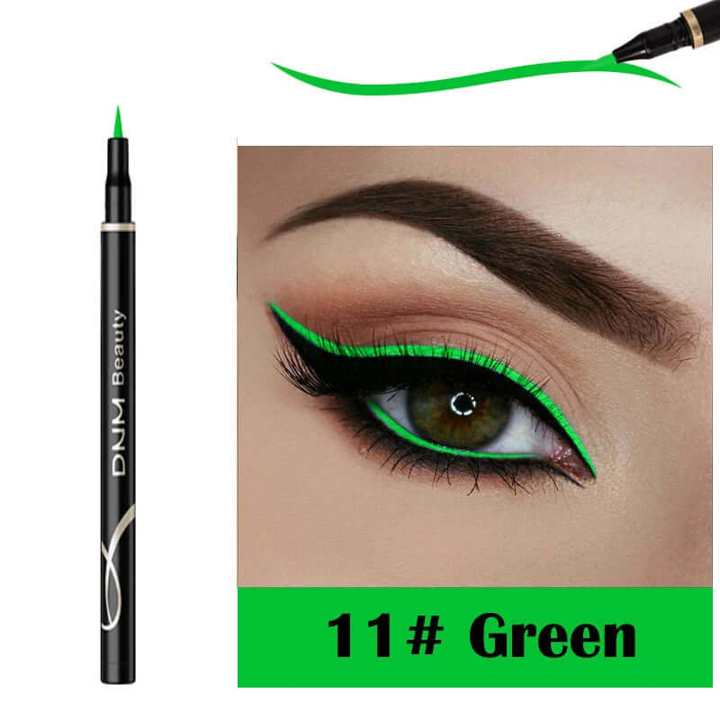 Silky Smooth Colorful Eyeliner Pencil Matte Waterproof Anti-Sweat Eye Liner Pen Long Lasting Liquid Eye Liner Makeup Cosemtics