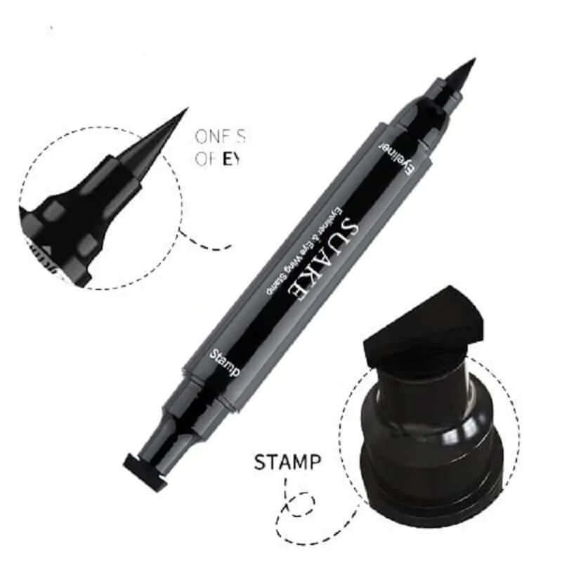 2 In1 Stamp Eyeliner Korean Make up Waterproof Eye Liner Maquillajes Para Mujer Beauty for Women Cosmetics Makeup Products