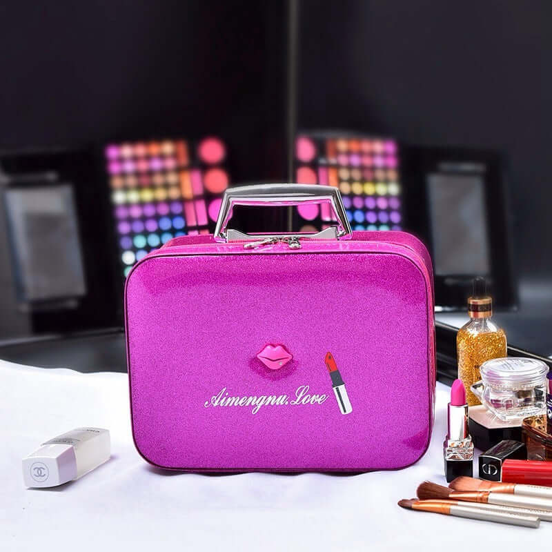 New Makeup Capacity Portable Handbag Storage Box